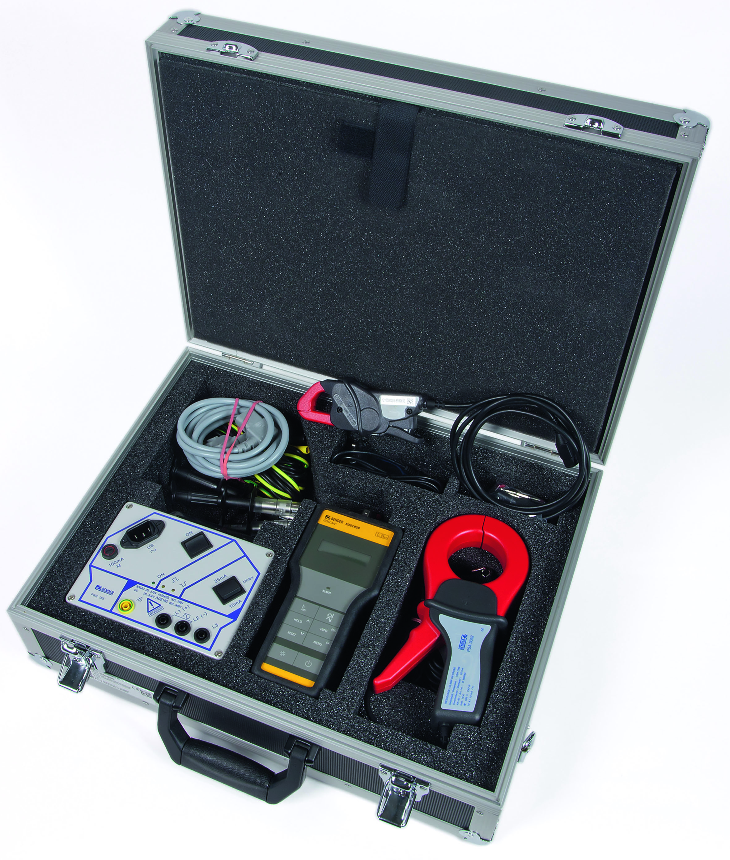 Portable earth fault location case